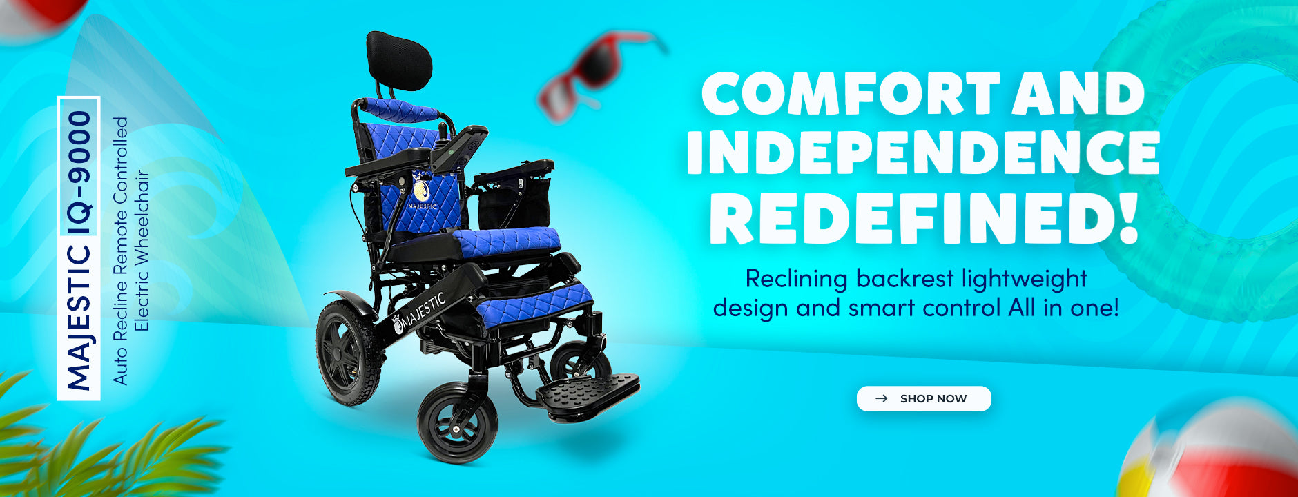 ComfyGo IQ9000 Wheelchair campaign